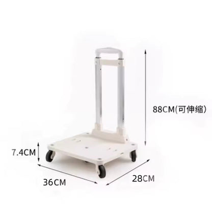 Double-Decker Pet Trolley Carrier