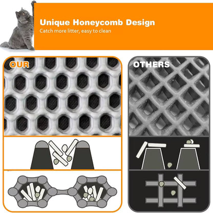 Premium Double Layer Cat Litter Mat