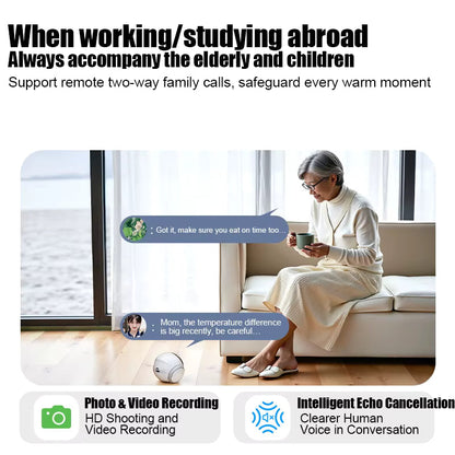 Smart 5G WiFi Robot Security Camera HD