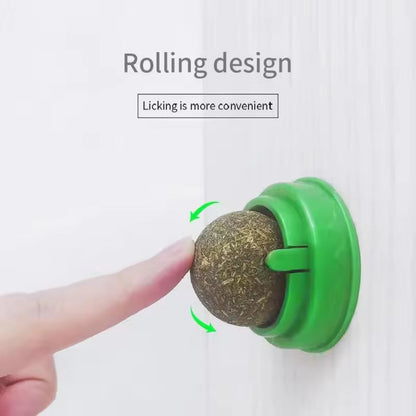 Catnip Lick Ball Toy for Cats