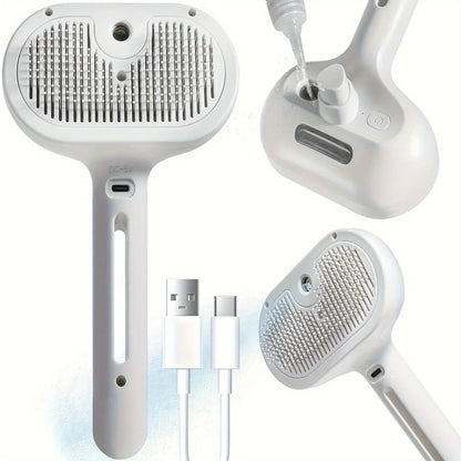 Pet Deshedding & Grooming Brush